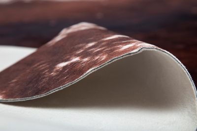 Image showing 1 th CARSTENS Faux Suede Cowhide Rug