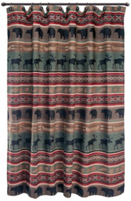 CARSTENS Backwoods Shower Curtain