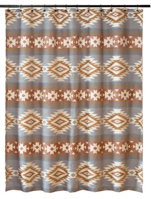 CARSTENS Chenille Evening In Tucson Shower Curtain