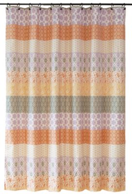 CARSTENS Pastel Prairie Shower Curtain