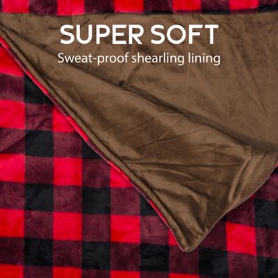 Image showing  Red Lumberjack Slumberbag 28"x56"