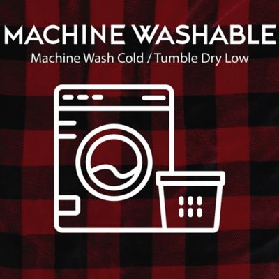 Image showing 5 th CARSTENS Red Lumberjack Slumberbag 28"x56"