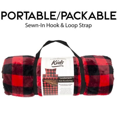 Image showing 6 th CARSTENS Red Lumberjack Slumberbag 28"x56"