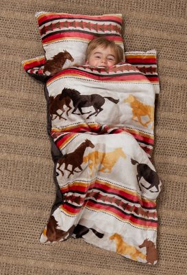 Image showing  Running Horses Slumberbag 28"x56"