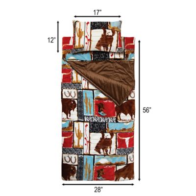 Image showing  Vintage Western Slumberbag, 28 in. x56 in.