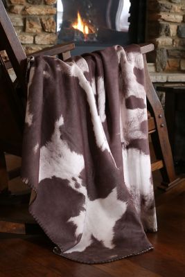 CARSTENS Faux Leather Throw