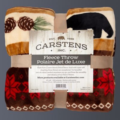 Image showing  Large Plush Sherpa Throw