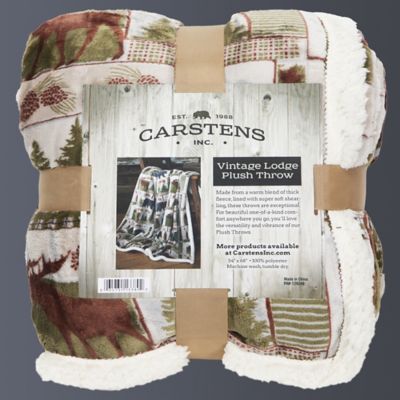 Image showing  Large Plush Sherpa Throw