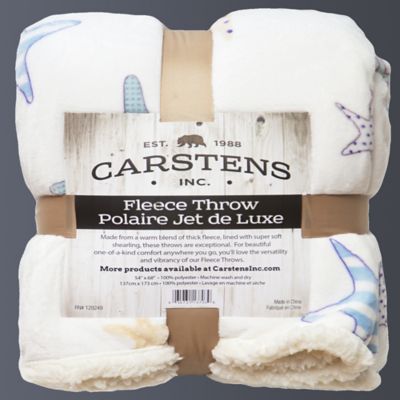 Image showing  Large Plush Sherpa Throw