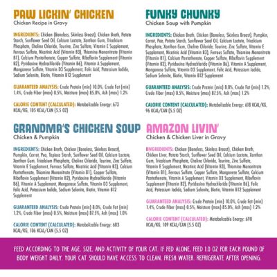 Image showing  Classic Cat Food, Meow Ya Doin'! Variety pk., 5.5 oz. Can, 12 pk.