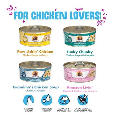 Image showing  Classic Cat Food, Meow Ya Doin'! Variety pk., 5.5 oz. Can, 12 pk.