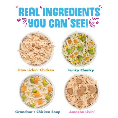 Image showing  Classic Cat Food, Meow Ya Doin'! Variety pk., 5.5 oz. Can, 12 pk.