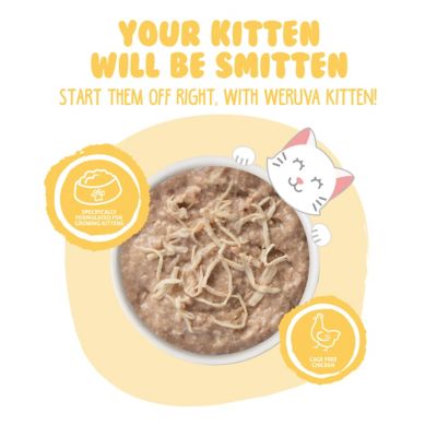 Image showing  Kitten Shredded Chicken Formula Au Jus Wet Cat Food, 3 oz.