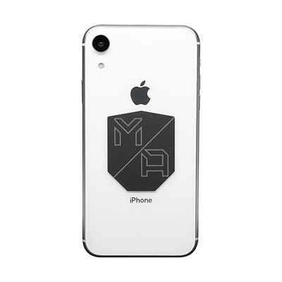 Image showing  Replacement Plates For MobNetic Mounts, 2 Plates, Black