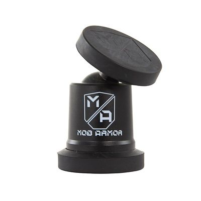Image showing  MobNetic Maxx Magnetic Adjustable Phone Mount, Black, MOBN-MX-BLK