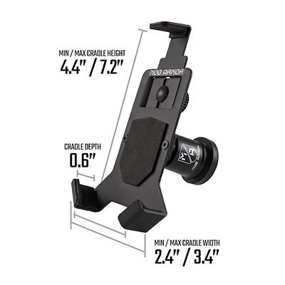 Image showing  Switch Magnetic Phone Mount, Black, MOBM2-BLK-LG