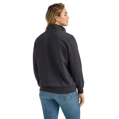 Image showing  Women's Long Live Cowboys Quarter Zip Pullover
