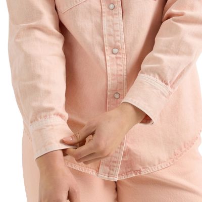 Image showing  Women's Colorwash Slim Western Snap Shirt