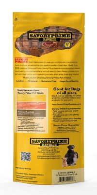 Image showing  10 in. American Retriever Roll Beef for Dogs, 2 pk.