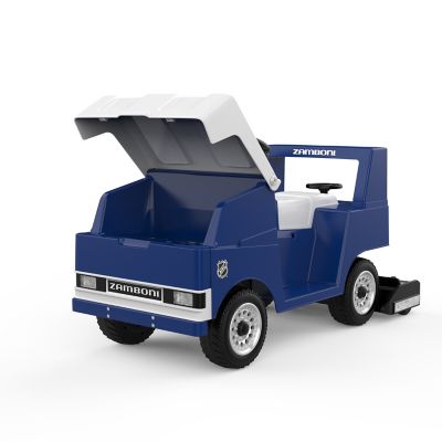 Image showing  NHL Zamboni 6V Powered Ride-On Car - Blue/White