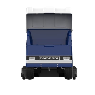 Image showing 8 th Kool Karz Playground NHL Zamboni 6V Powered Ride-On Car - Blue/White