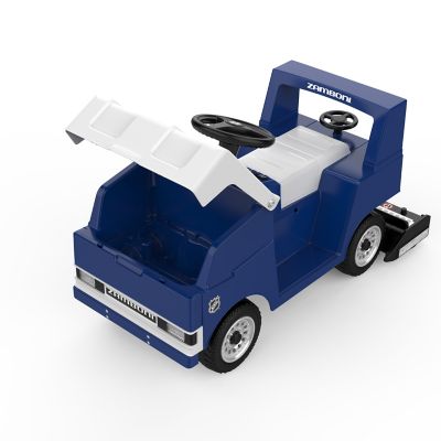 Image showing 9 th Kool Karz Playground NHL Zamboni 6V Powered Ride-On Car - Blue/White