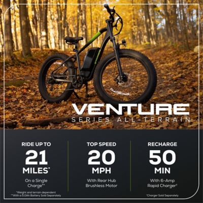 Image showing  26 in. E Bike All Terrain, Fat Tire, Tool Only