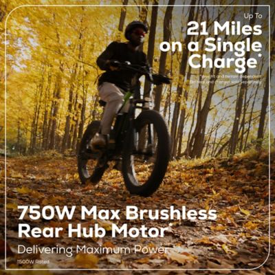 Image showing  26 in. E Bike All Terrain, Fat Tire, Tool Only