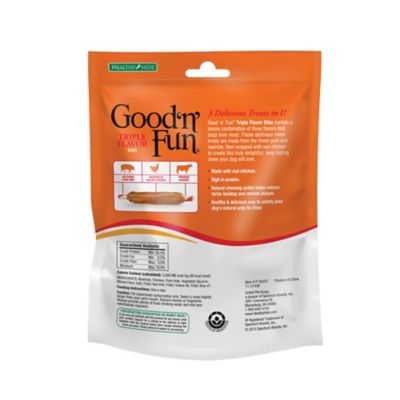 Image showing  Triple Flavor Ribs Rawhide Chew, 8.4 oz.