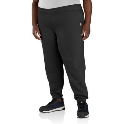 Carhartt Women's Relaxed Fit Mid-Rise Fleece Joggers
