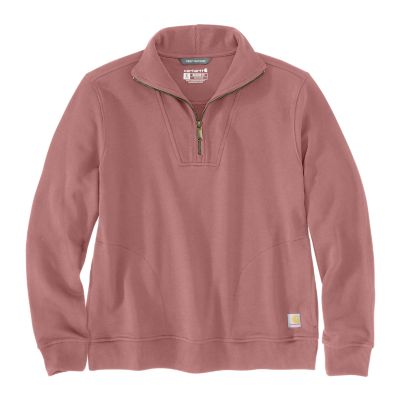 Carhartt Women's TENCEL Series Relaxed Fit Half-Zip Sweatshirt