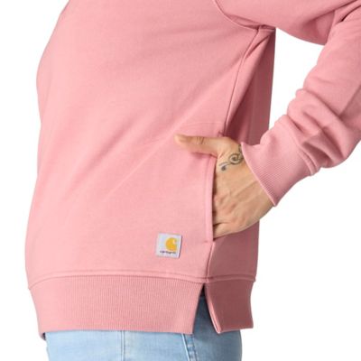 Image showing  Women's TENCEL Series Relaxed Fit Half-Zip Sweatshirt