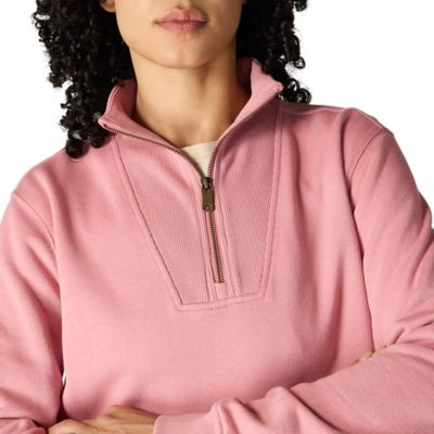 Image showing 6 th Carhartt Women's TENCEL Series Relaxed Fit Half-Zip Sweatshirt