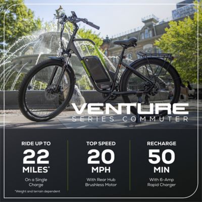 Image showing  27.5 in. E Bike Commuter, Skinny Tire, 1 5Ah battery & 6A Charger