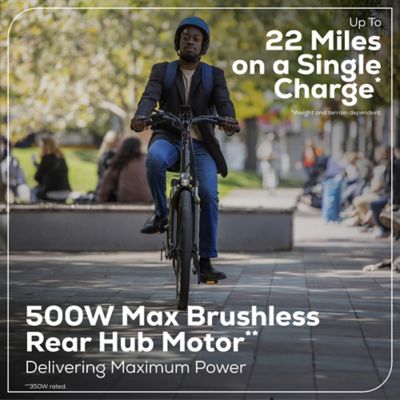 Image showing  27.5 in. E Bike Commuter, Skinny Tire, 1 5Ah battery & 6A Charger