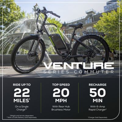 Image showing  27.5 in. E bike Commuter, Skinny Tire, Tool Only