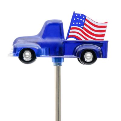 Image showing  3-Lumen Solar Truck with Flag Light