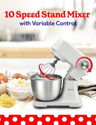 Image showing  Stand Mixer, 3.7 qt. Electric Mixer with 10 Speeds