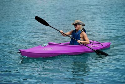 Image showing  Aruba 10, Sit-in Recreational Kayak with Paddle, Purple