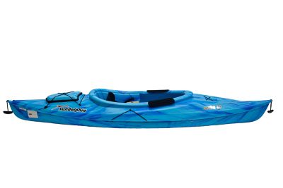 Image showing  Aruba 10 Sit-in Recreational Kayak with Paddle, Ocean Berry