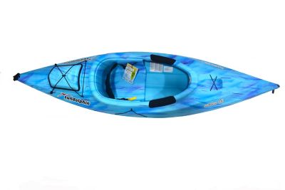 Image showing  Aruba 10 Sit-in Recreational Kayak with Paddle, Ocean Berry