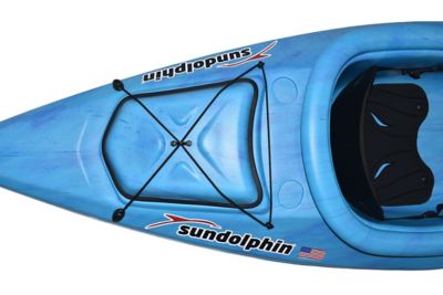 Image showing  Aruba 10 Sit-in Recreational Kayak with Paddle, Ocean Berry