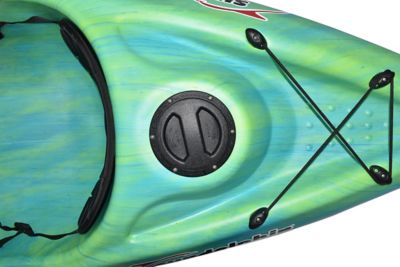 Image showing  Bali 8 SS, Sit-on Recreational Kayak with Paddle, Citrus Swirl