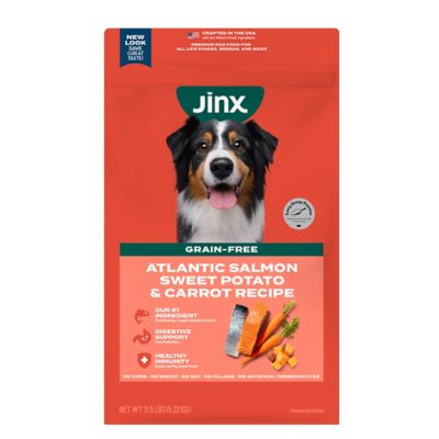Jinx All Life Stages Grain-Free Salmon, Sweet Potato and Carrot Recipe Dry Dog Food