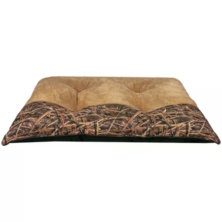 Realtree Pet Bed with Pillow in Camouflage and Fleece Fabric 30 in x 40 in. Floor Pads