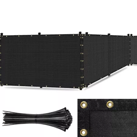 SEALTECH ST-206-6X10 Heavy-Duty Non-Recycled Shade Netting with Rust-Proof Fixings and Grommets Garden Fencing