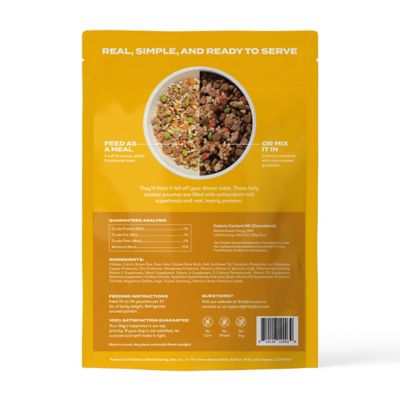 Image showing 5 th Jinx Homemades Chicken Recipe Wet Natural Dog Food, Whole Grain, 9 oz. Pouch