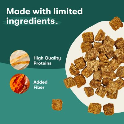 Image showing  All Natural Slow-Smoked Chicken Flavor Jerky Bites for Dogs, 5 oz Bag