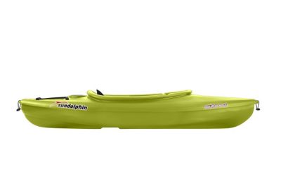 Image showing  Aruba 8 SS, Sit-in Recreational Kayak with Paddle, Citrus