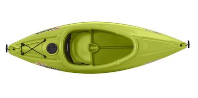 Image showing  Aruba 8 SS, Sit-in Recreational Kayak with Paddle, Citrus